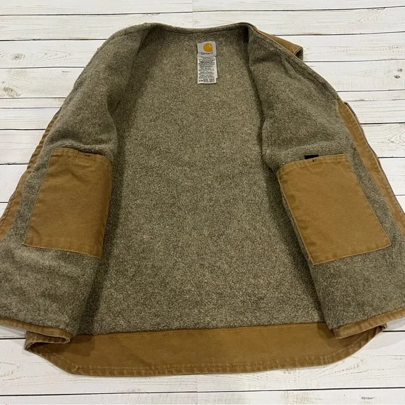 Carhartt Canvas Men’s Work Vest Sz L - Picture 11 of 11